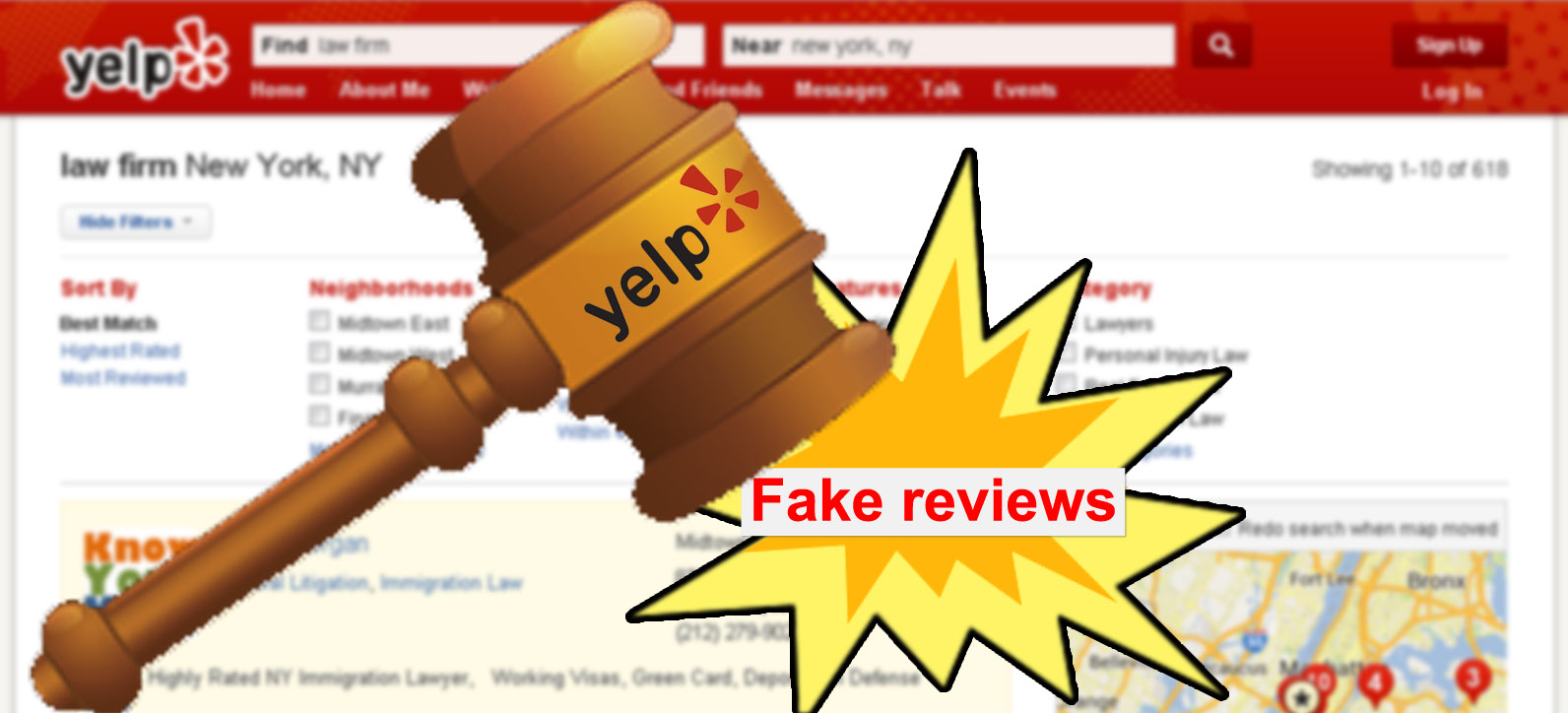 YELP FAKE REVIEWS UNDER INVESTIGATION Submit Express